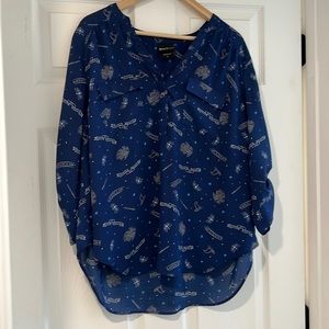 Torrid Harry Potter Ravenclaw Blouse